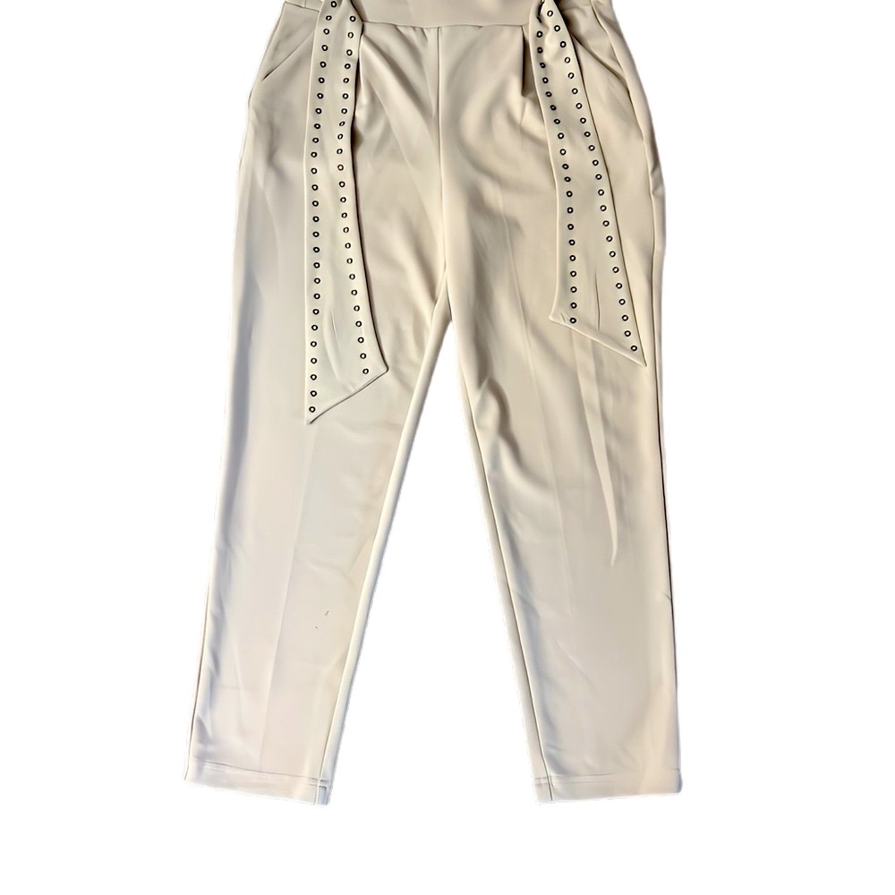 🍉NWOT Boom Boom Jeans High Rise Cream Pants